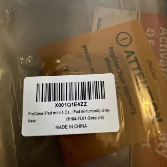 ProCase iPad Mini Case in gray. New. - Picture 4 of 5